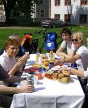 Picknick im Frühling