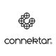 Logo von Connektar, bestehend aus stilisiertem Muster und Schriftzug.