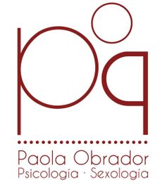 Logo con iniciales "p o", nombre Paola Obrador, y texto "Psicología · Sexología".