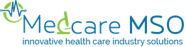 Logo of Melcare MSO with tagline "innovative health care industry solutions."