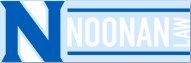 Blue "N" and "Noonan Law" text logo on a light blue background.