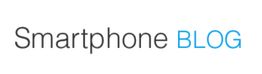 Text "Smartphone BLOG" mit "BLOG" in blauer Schrift.