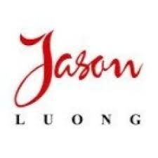 Red cursive "Jason" above black "LUONG" on white background.