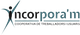 Logo de Incorpora'm con figura humana estilizada y lema "Cooperativa de treballadors i usuàris".