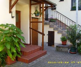 Eingang zur Pension