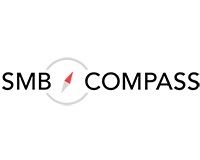 SMB Compass logo with a red compass needle between "SMB" and "COMPASS".