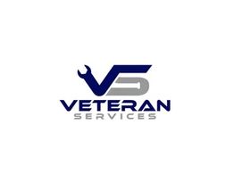 Logo of Veteran Services with a wrench integrated into the letters "VS".