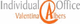 Logo mit Text: "Individual Office Valentina Albers" in Grau und Orange.