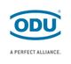 ODU-Logo mit Slogan „A PERFECT ALLIANCE.“ in blauer Schrift auf weißem Hintergrund.