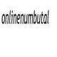 Text "onlinenumbutal" written in a simple black font on a white background.
