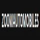 Text "ZOOM AUTOMOBILES" on a black background in elongated white letters.