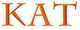 Rote Buchstaben "KAT" auf weißem Hintergrund.