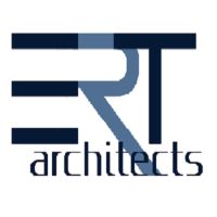 Logo of ERT Architects with stylized initials in dark blue.