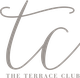 "Elegant logo with stylized letters 'tc' above the text 'The Terrace Club' in serif font."