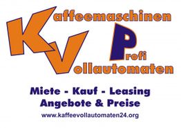 Kaffeemaschinen-Vollautomaten-Logo mit Miet-, Kauf- und Leasingangeboten. Website: kaffeevollautomaten24.org.