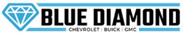 Blue Diamond logo with a blue diamond graphic and text: Chevrolet, Buick, GMC.