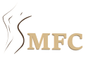 Logo con figuras estilizadas y las letras "MFC".