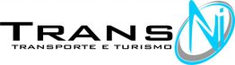 Logotipo da TransN, Transporte e Turismo, com design em preto e azul.