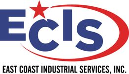 Logo of East Coast Industrial Services, Inc. with "ECLS" text and a red star and swoosh.