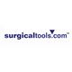 Logo reading "surgicaltools.com" in blue text with a small blue triangle and trademark symbol.