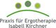 Logo der Praxis für Ergotherapie Isabell Kirchner mit grünen Elementen und Kreisen.