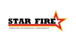 Logo da Star Fire com estrela vermelha e texto sobre engenharia e equipamentos.
