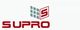 Logo mit dem Wort "SUPRO" in Rot und einem stilisierten "S" über grauen und roten Quadraten.