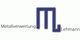 Logo von Metallverwertung Lehmann mit stilisiertem blauen "ML" auf weißem Hintergrund.