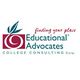 Logo of Educational Advocates College Consulting with tagline "Finding your place."