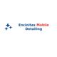 Encinitas Mobile Detailing logo with three blue stars on a white background.