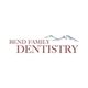 Bend Family Dentistry logo with mountain outline above the text.