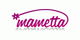 Logo: Der Text "mametta" in Pink mit einem sternförmigen Akzent darüber.