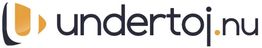 Logo med teksten "undertoj.nu" i mørkt skrift og orange detaljer.