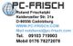 PC-Frisch Kontaktdaten: Adresse, Website, E-Mail, Telefon 09103 719903, Mobil 0176 78272078.