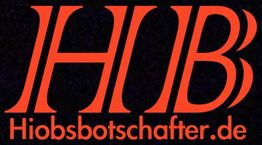 Roter Schriftzug "Hiobsbotschafter.de" auf schwarzem Hintergrund.