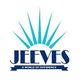 Jeeves logo with stylized blue sunburst and the tagline "A World of Difference."