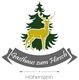 Logo mit Hirsch vor Tannenbaum, Text: "Gasthaus zum Hirsch, Hohenstein".