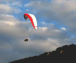 Tandem-Gleitflug