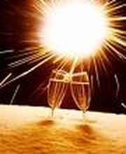 Ein Glas prickelnder Genuß