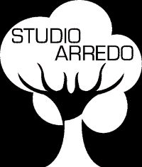 Logo con albero stilizzato e testo "Studio Arredo" in alto a sinistra.