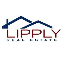 Lipply Real Estate logo with stylized blue roof design above the company name in red and blue text.