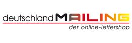 Logo: deutschlandMAILING, der online-lettershop.