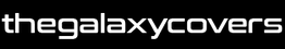 Schwarzer Hintergrund mit weißem Text: "thegalaxycovers" in moderner Schrift.