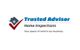 Logo for "Trusted Advisor Home Inspections" with a house and checkmark icon.