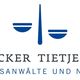 Logo von Hohenecker Tietjen Gudat, Rechtsanwälte und Notare, mit blauer Waage.