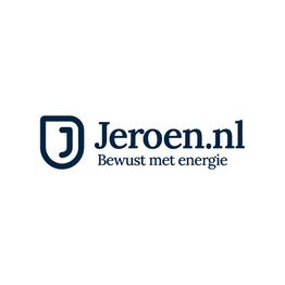 Logo van Jeroen.nl met tekst: "Bewust met energie".
