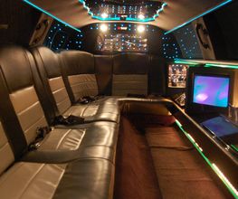 Stretchlimousine innen