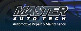 "Master Auto Tech logo with text: Automotive Repair & Maintenance."