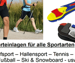 Sporteinlagen vom Einlagen-Shop.com