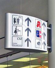 Vista Fahnenschild, Aussteckschild, Nasenschild